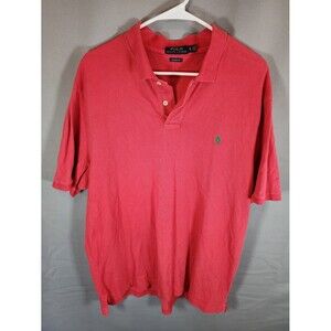 Ralph Lauren Men’s Red Polo with Green Pony